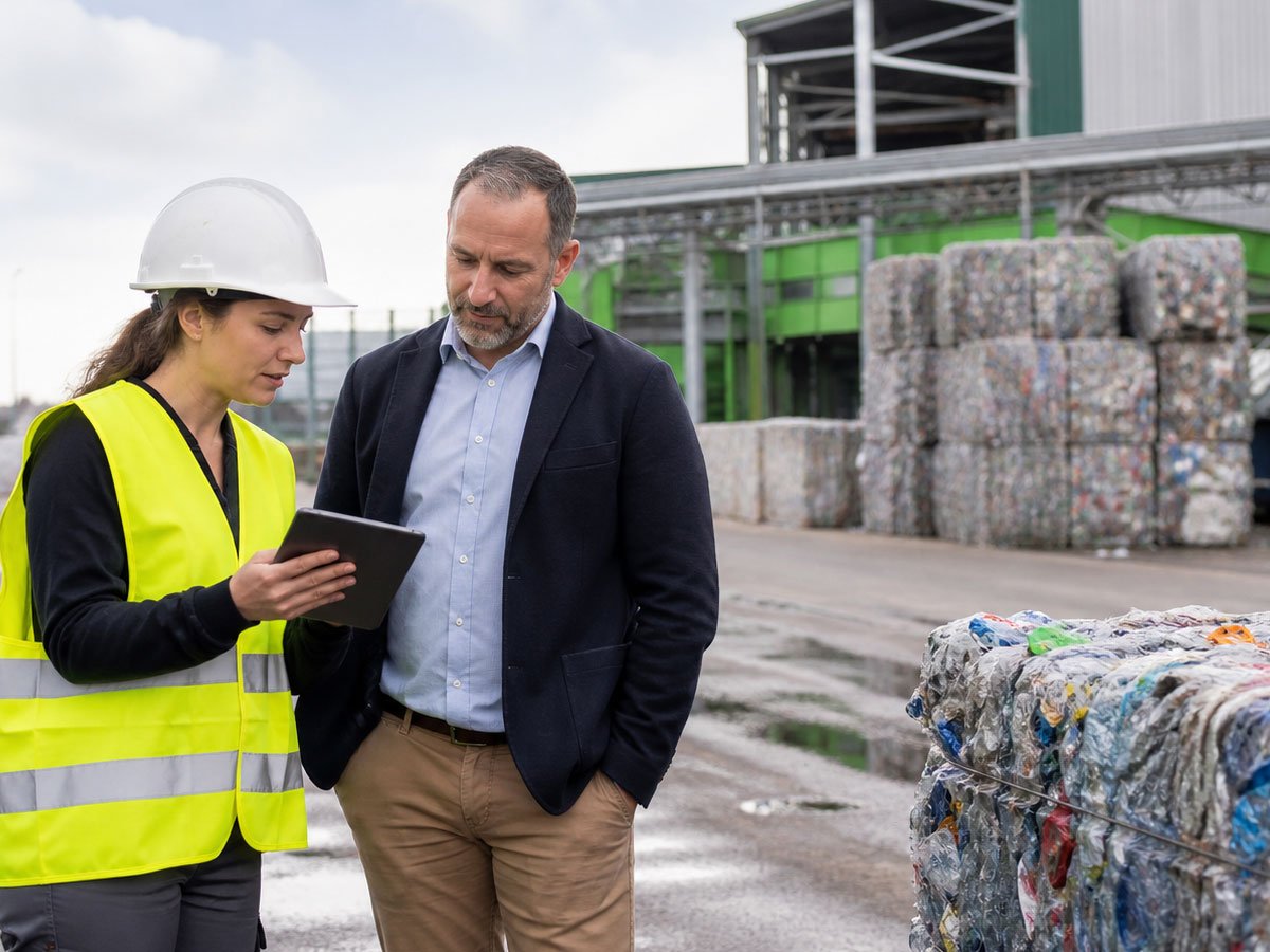 Planta de tratamiento y clasificación de residuos industriales en Zaragoza